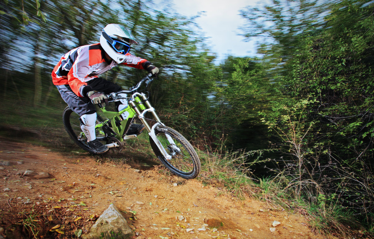 Mountainbiken und Trail-Biken im Bikepark Leogang Saalfelden.