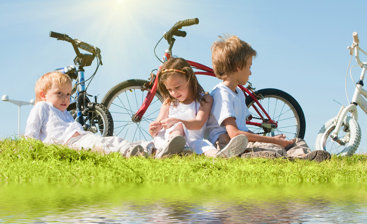 Radurlaub und Biken mit der Familie und mit Kindern. Bikeurlaub mit Teenagern im Familienhotel und Kinderhotel.